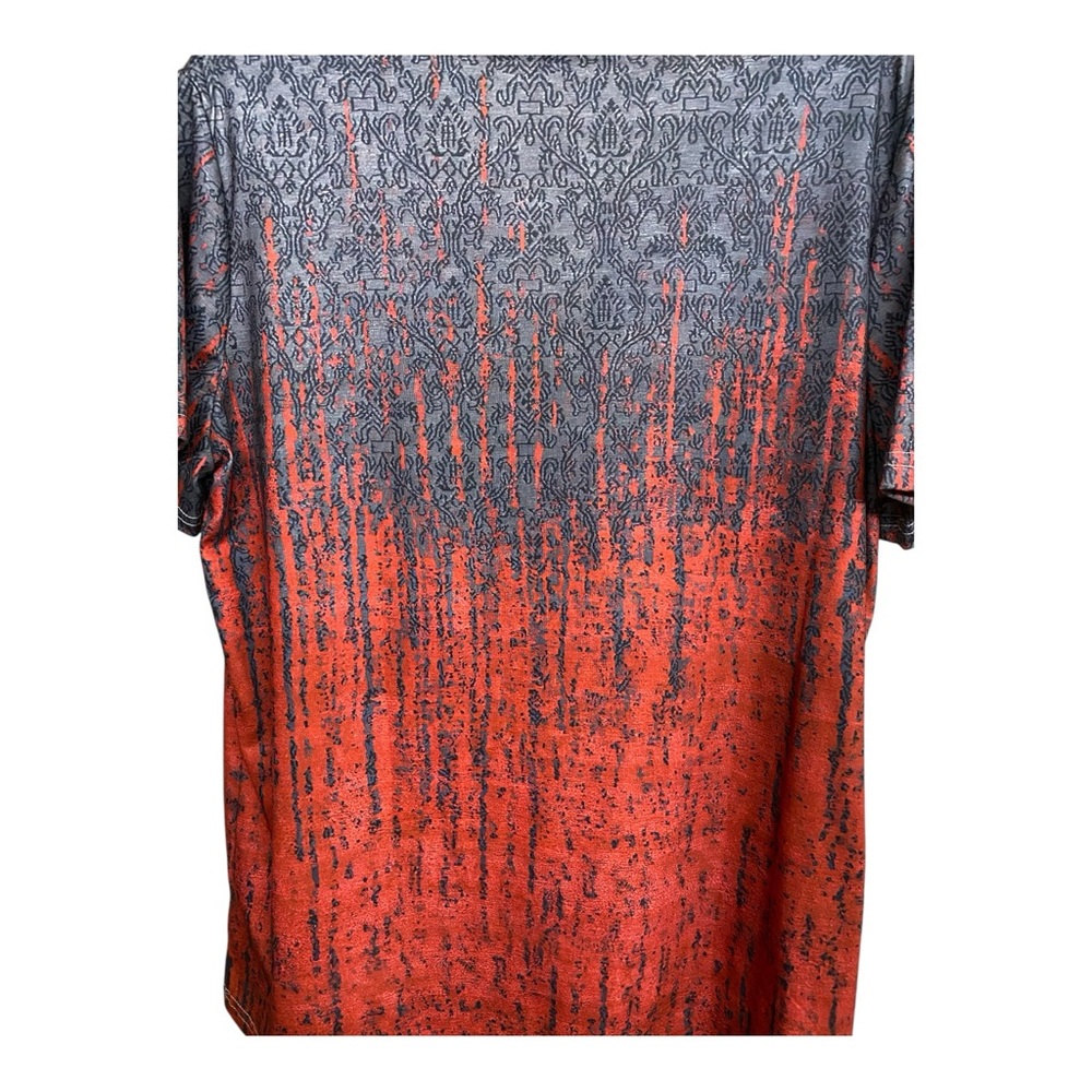 New Red and Black Buttoned Top - Picture 4 of 10